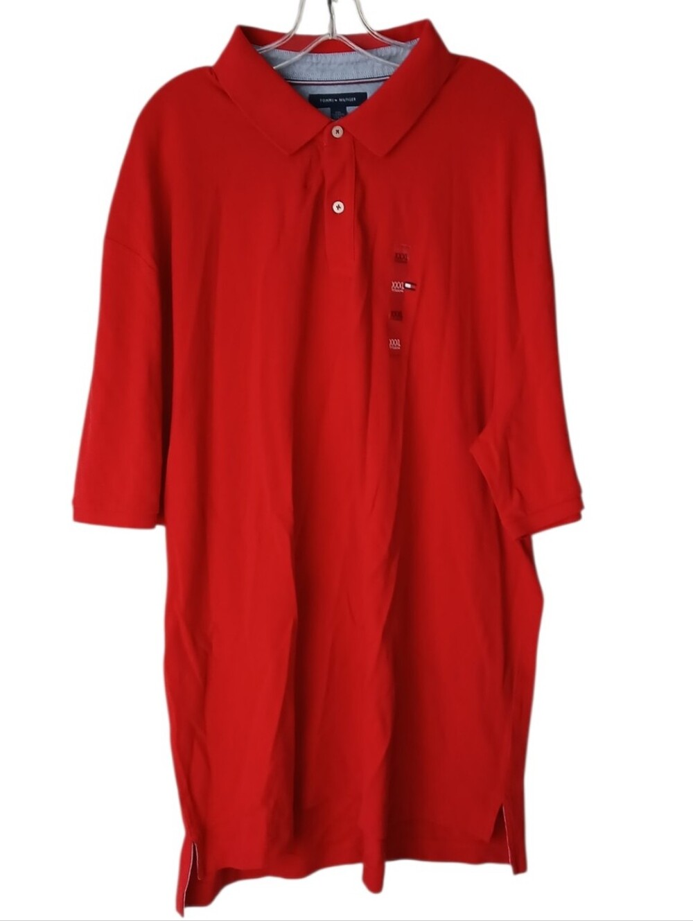 Tommy Hilfiger Classic Fit Red Polo Shirt Size XXXL NWT